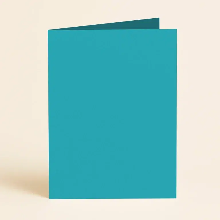 128mm x 178mm (5x7) Single Fold Card - Keaykolour Atoll