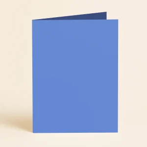 a5 single fold card keaykolour azure 1