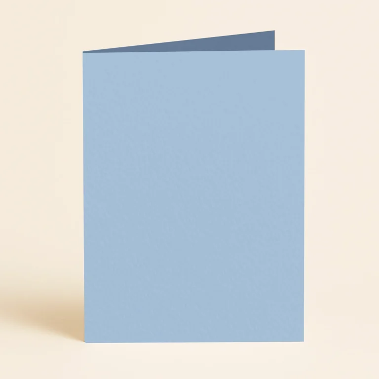 A5 Single Fold Card - Keaykolour Baltic Sea