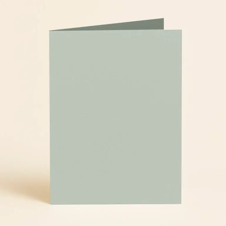 128mm x 178mm (5x7) Single Fold Card - Keaykolour Lichen