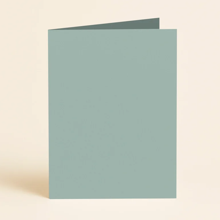 A6 Single Fold Card - Keaykolour Matcha Tea