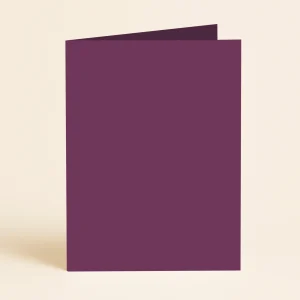 a5 single fold card keaykolour orchid 1