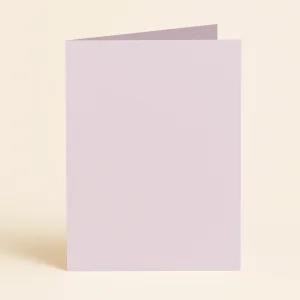 a5 single fold card keaykolour pastel pink 1