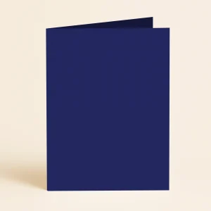 A6 Single Fold Card - Keaykolour Royal Blue