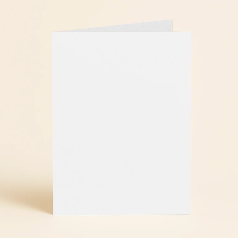 A6 Single Fold Card - Keaykolour Snow White