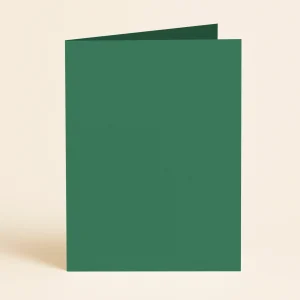 A6 Single Fold Card - Olin Colours Jungle Green