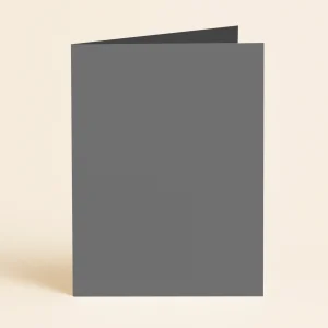 A6 Single Fold Card - Olin Colours Urban Grey