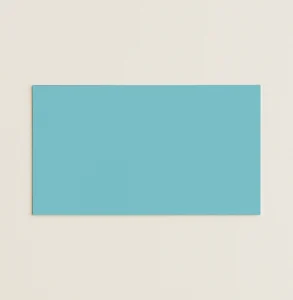 Flat Place Cards - Keaykolour Caribbean Blue - View 1