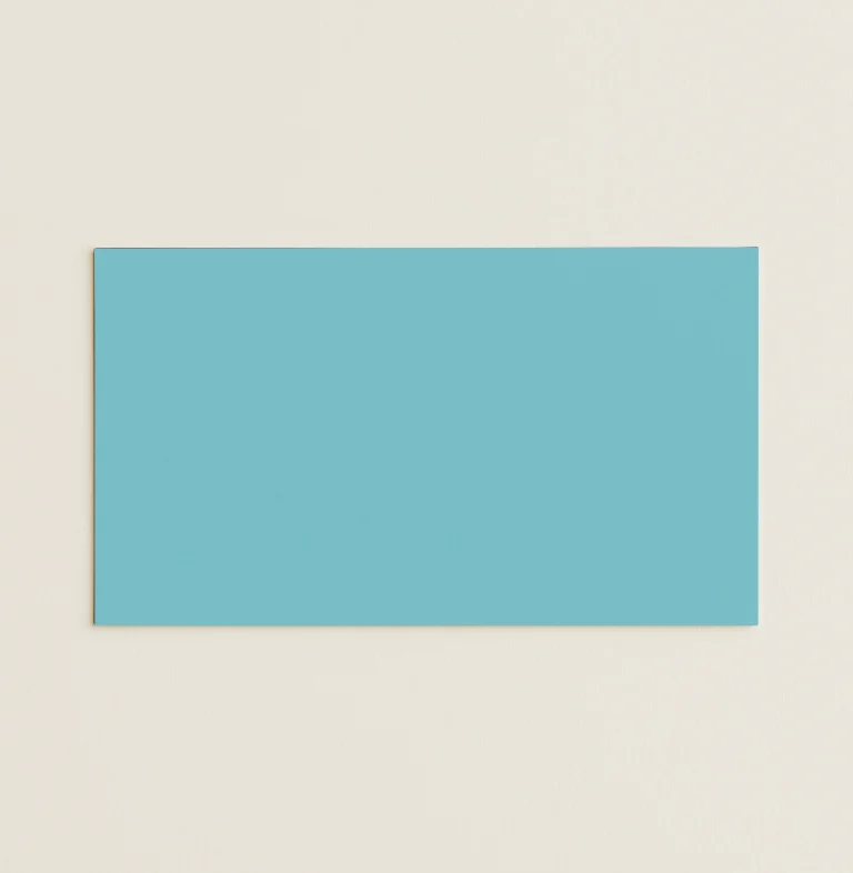 Flat Place Cards - Keaykolour Caribbean Blue
