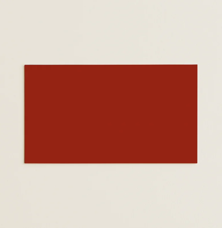 Flat Place Cards - Keaykolour Guardsman Red