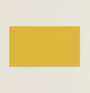 Flat Place Cards - Keaykolour Indian Yellow - View 1