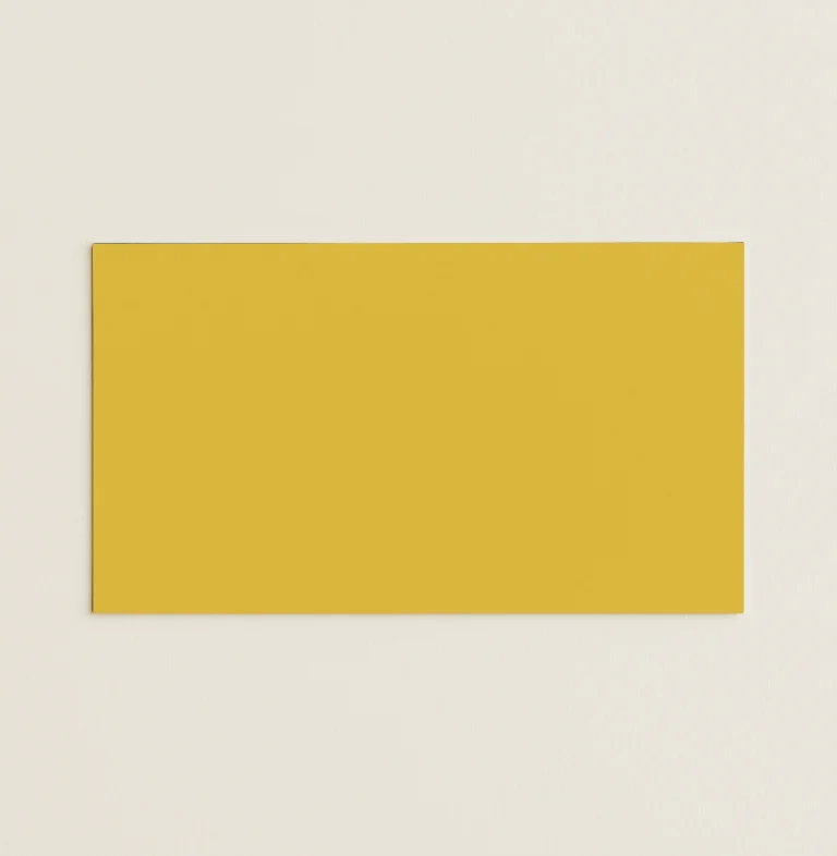 Flat Place Cards - Keaykolour Indian Yellow