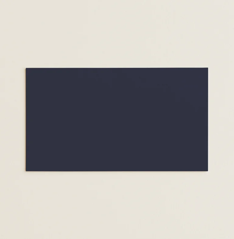 Flat Place Cards - Keaykolour Navy Blue