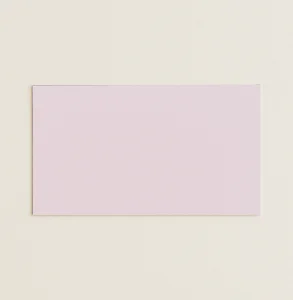 Flat Place Cards - Keaykolour Pastel Pink - View 1
