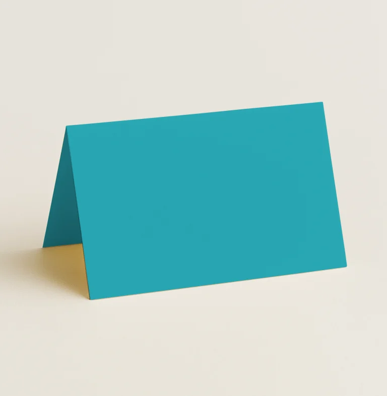 Folded Place Cards - Keaykolour Atoll