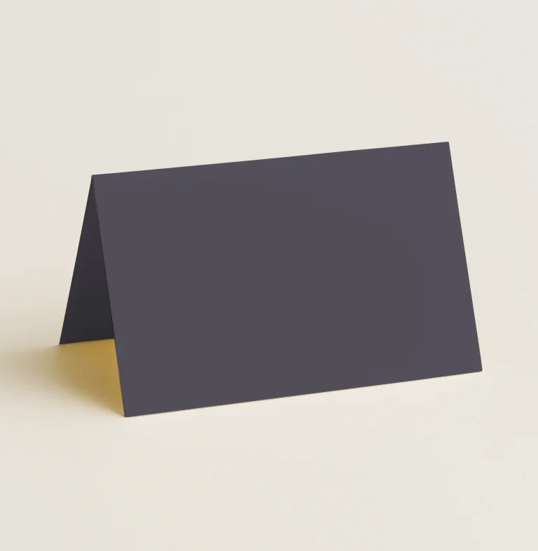 Folded Place Cards - Keaykolour Blackberry