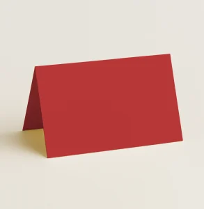 Folded Place Cards - Keaykolour Chili Pepper - View 1