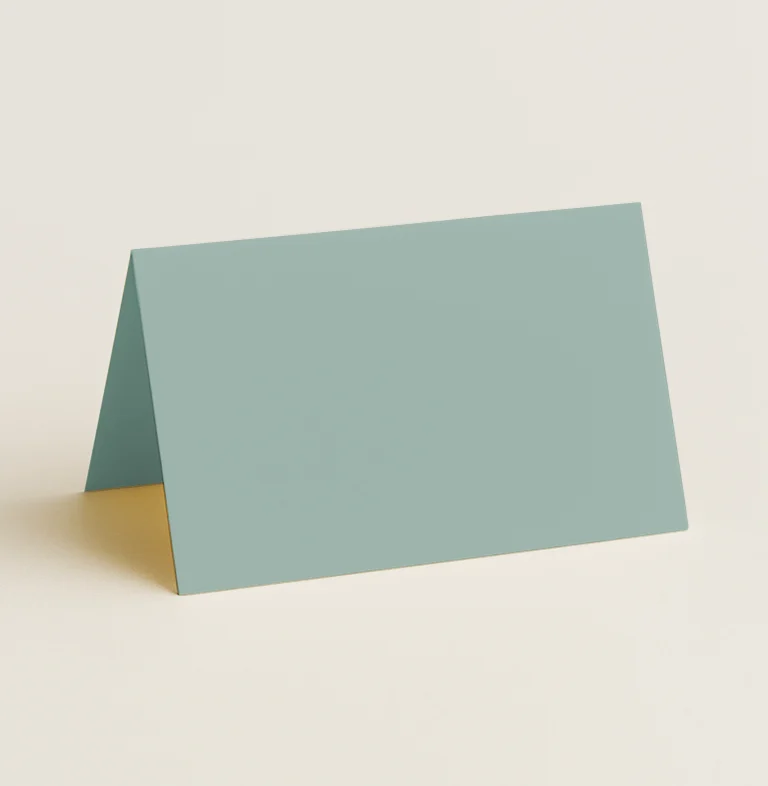 Folded Place Cards - Keaykolour Matcha Tea