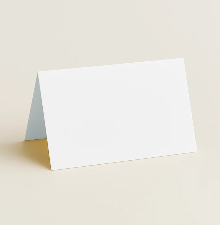 Folded Place Cards - Keaykolour Snow White