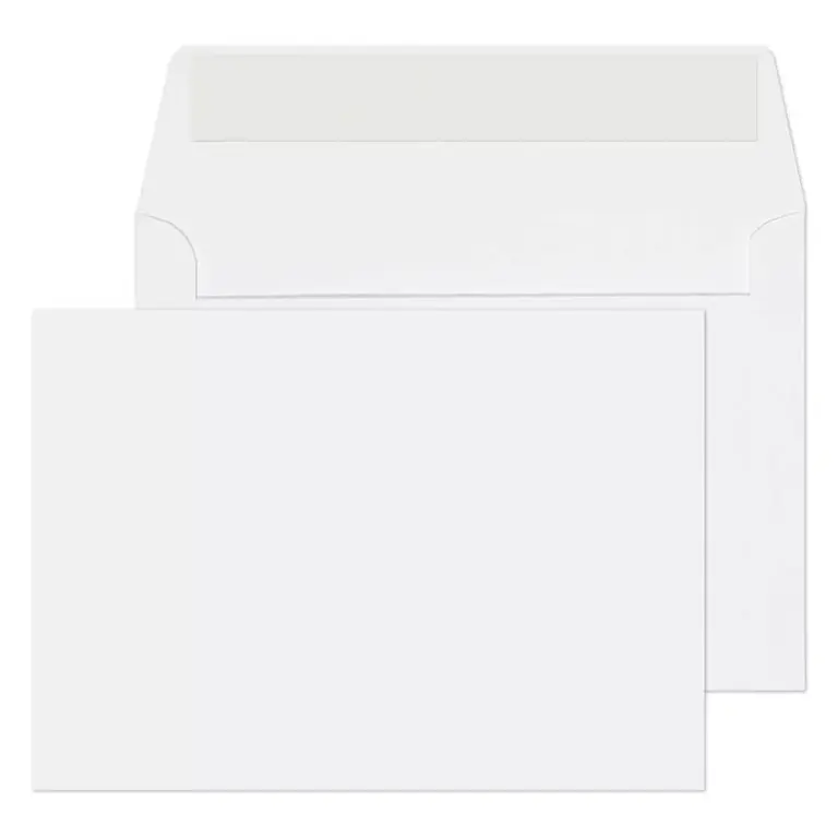 C7 White Peel & Seal Envelopes (120gsm)