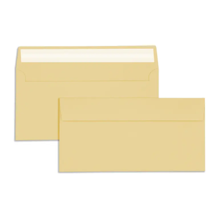 DL Magnolia Peel & Seal Wallet Envelopes (120gsm)
