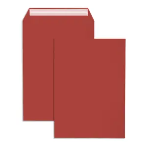 C4 Bright Red Peel & Seal Envelopes (120gsm) 11 Env C4 324x229 Bright Pink Combined 1