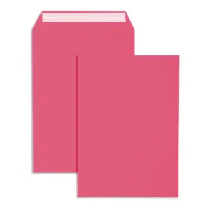C4 Bright Pink Peel & Seal Envelopes (120gsm) 11 Env C4 324x229 Bright Pink Combined