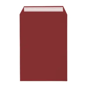 C4 Dark Red Peel & Seal Envelopes (120gsm) - View 4