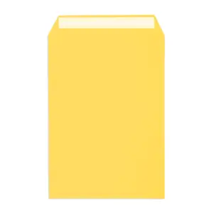 C4 Mid Yellow Peel & Seal Envelopes (120gsm) - View 4