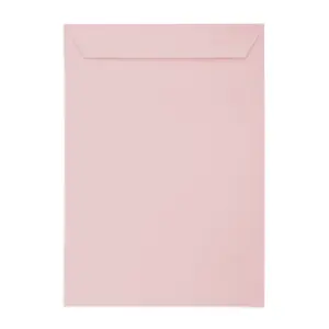 C4 Pale Pink Peel & Seal Envelopes (120gsm) - View 4