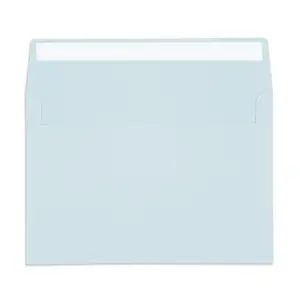 C6 Pale Blue Peel & Seal Wallet Envelopes (120gsm) - View 4