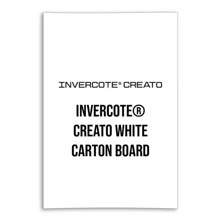 Invercote® Creato White Carton Board