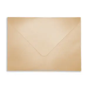 125mm x 175mm Pearlescent Nude Envelopes (100gsm) 1 ENV C Envelope Nude Flap Closed