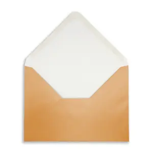 Envelopes | Cello Bags | Card | Paper - The Envelope People 43 ENV C6 Envelope Copper Flap Open