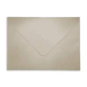 133mm x 184mm Pearlescent Sand Envelopes (100gsm) 6 ENV C6 Envelope Sand Flap Closed