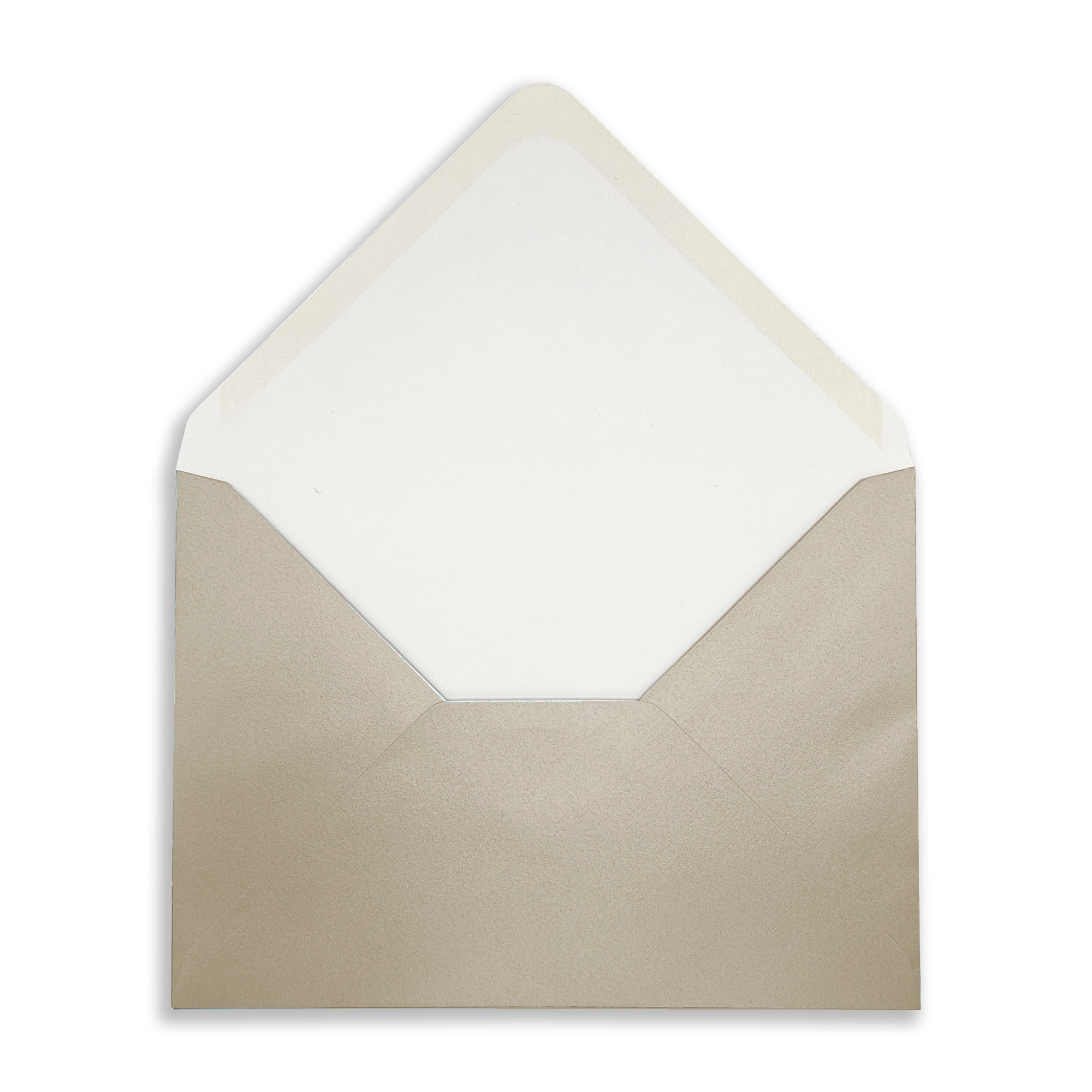 C6 Pearlescent Sand Envelopes (100gsm) 2 ENV-C6-Envelope-Sand-Flap-Open