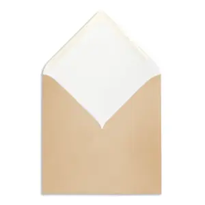 Envelopes | Cello Bags | Card | Paper - The Envelope People 44 ENV SQ Envelope Nude Flap Open