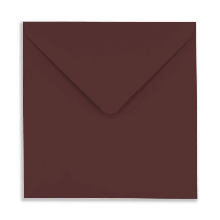 155mm Square Merlot Envelopes (120gsm)