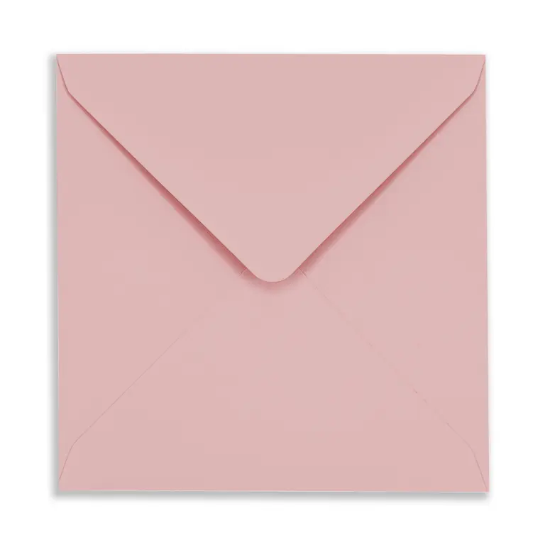 155mm Square Rose Envelopes (120gsm)
