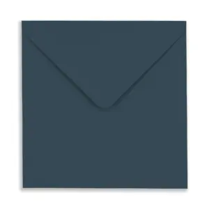 Enveco SQ Envelope Smokey Blue Flap Closed