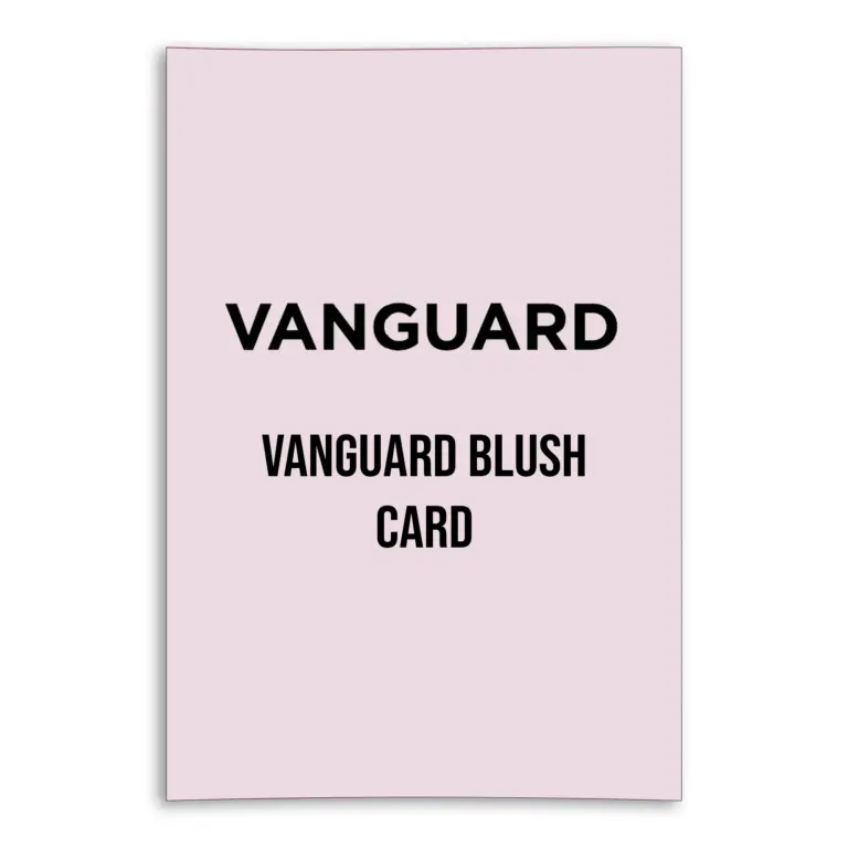 Vanguard Blush Card