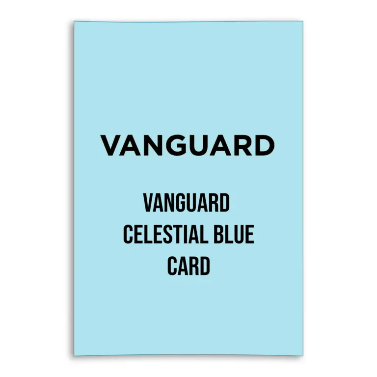 Vanguard Celestial Blue Card