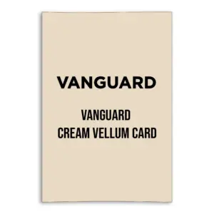 Vnaguard Cream Vellum card