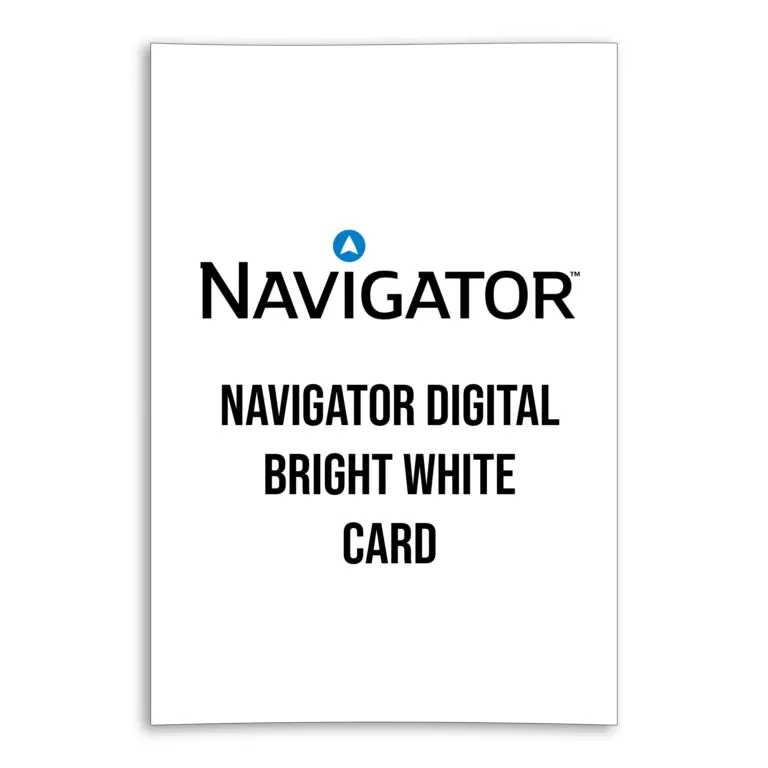 Navigator Digital Bright White Card