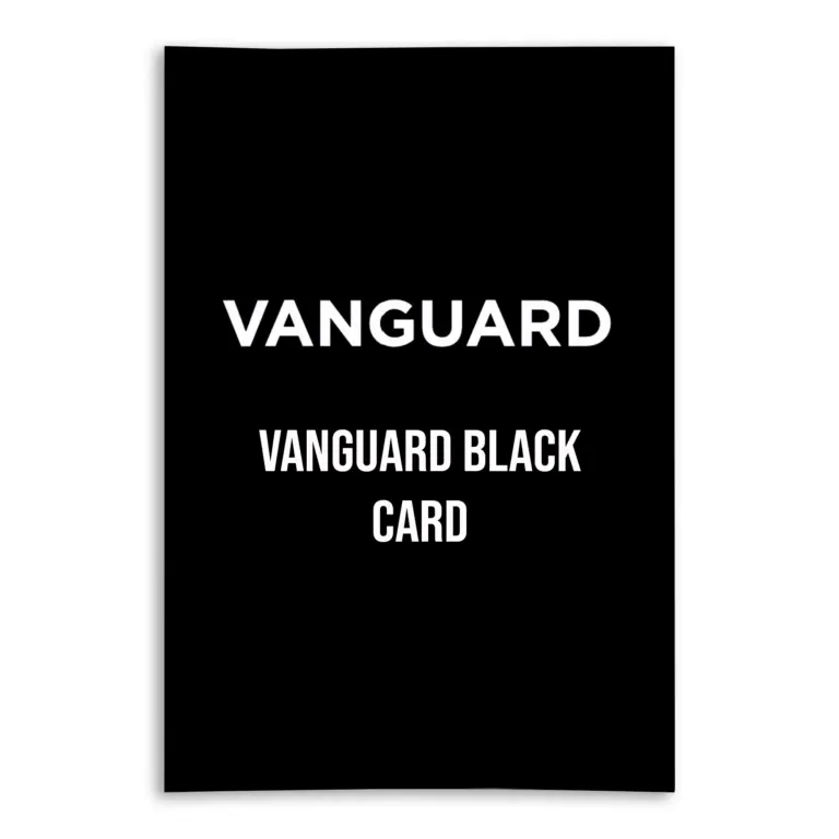 Vanguard Black Card