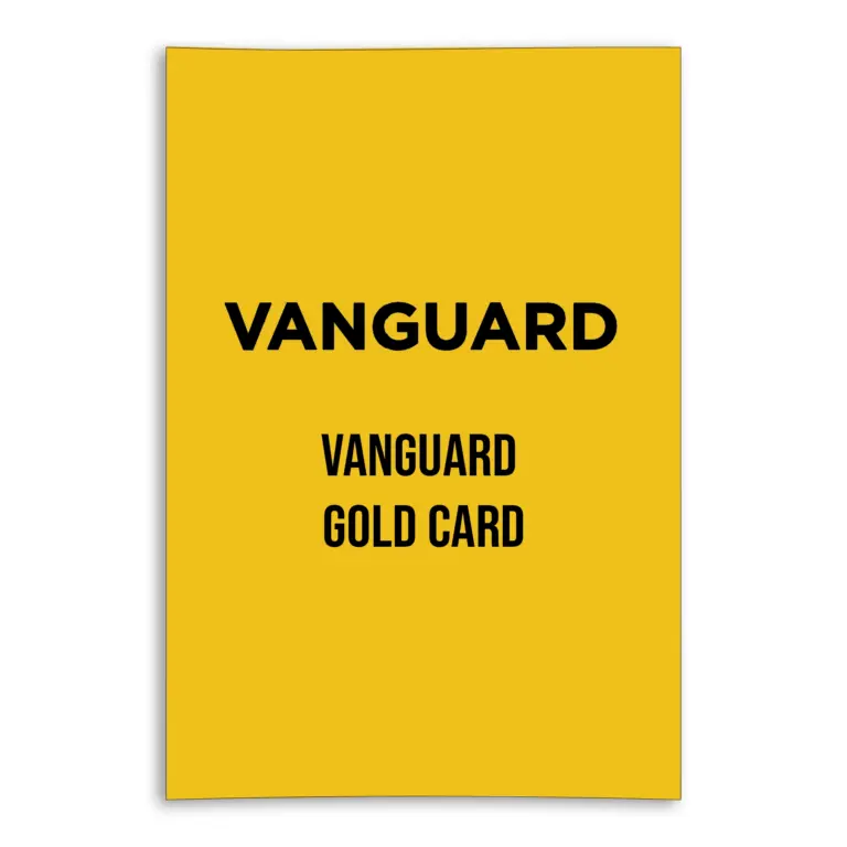 Vanguard Gold Card