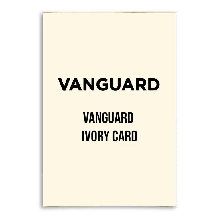 Vanguard Ivory Card