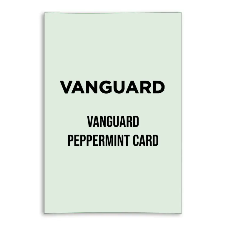 Vanguard Peppermint Card