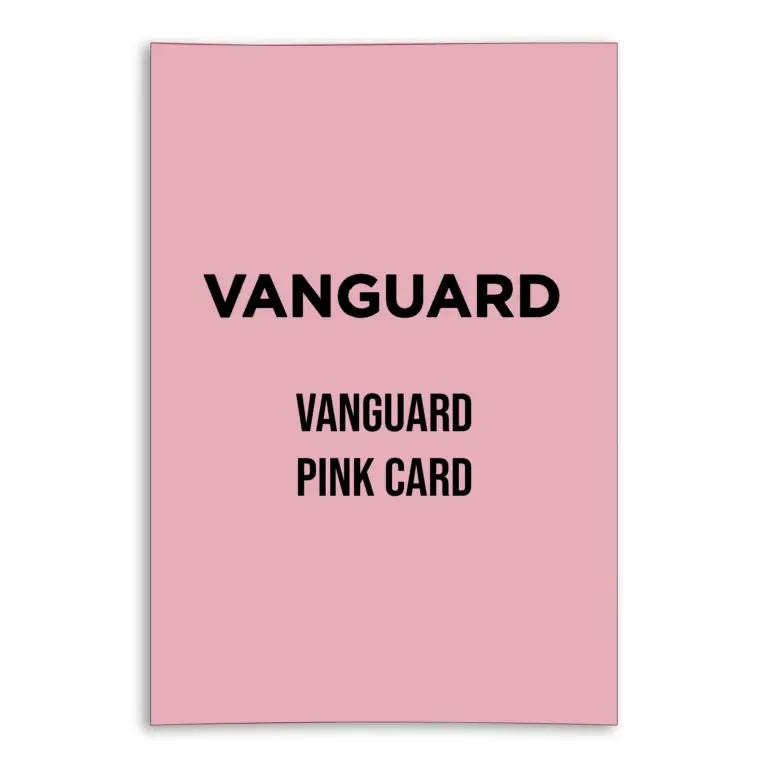 Vanguard Pink Card