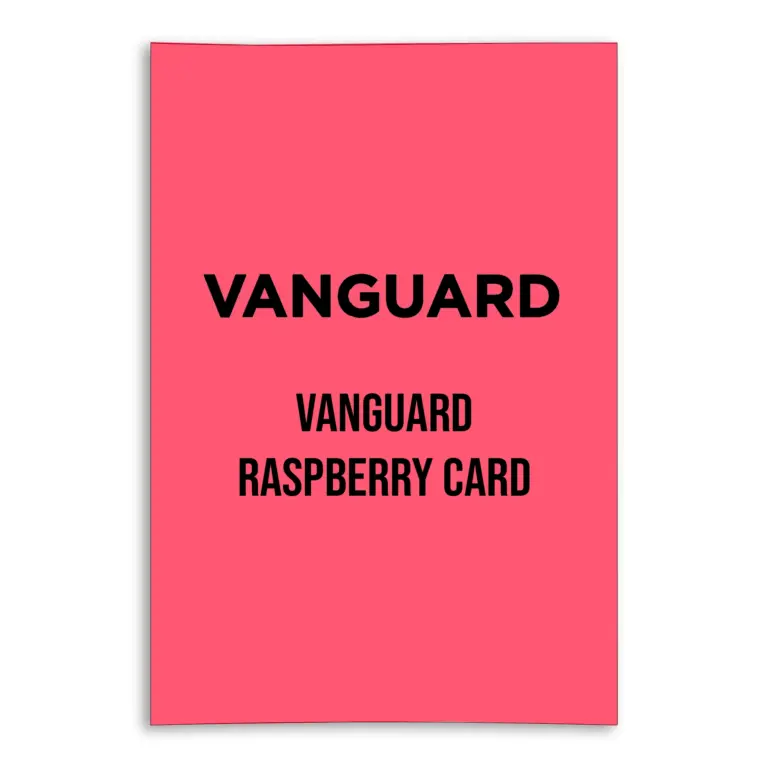 Vanguard Raspberry Card